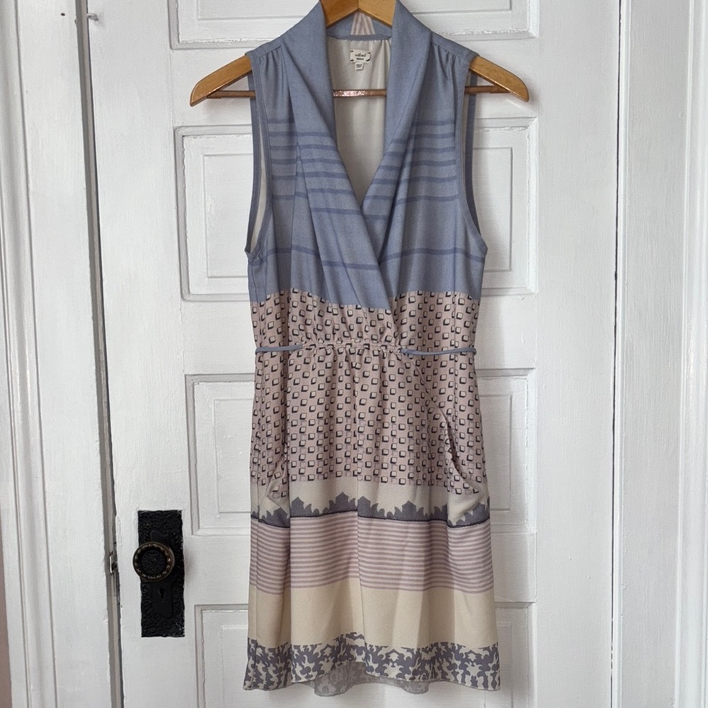 ARITZIA WILFRED PRINTED MINI DRESS